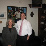 With Congressman Michael Capuano (D-MA). - 2008