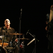 Russ Kunkel and Lee Sklar holding it down - Troubadour 2007. Photo by Elissa Kline