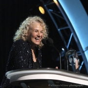 Carole King accepting MusiCares Person Of The Year Award. Photo by Elissa Kline