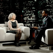 Carole King and Tavis Smiley. Photo by Van Evers