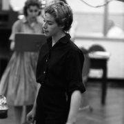 Carole at work,  RCA Studio in New York City 1959. Photos Courtesy of Sony Music Entertainment Archive