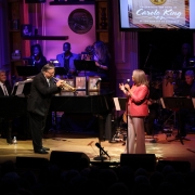 Arturo Sandoval & Patti Austin. 2013 Gershwin Prize Library of Congress Concert.  Photo by Elissa Kline