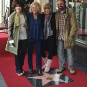 with Carol Bayer Sager, Cynthia Weil & Barry Mann. Photo by Elissa Kline