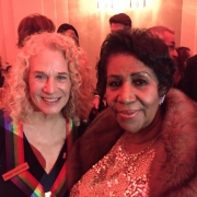 The King & the Queen, Carole King & Aretha Franklin  Photo by Sherry Goffin Kondor